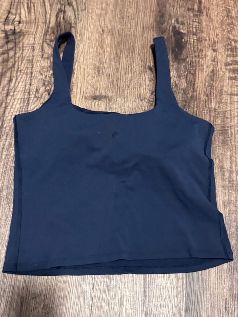 lululemon Wunder Under Smooth Cover Tank Top - True Navy